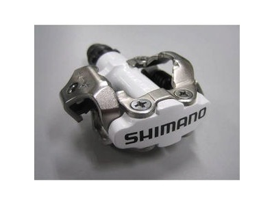 SHIMANO M520 MTB SPD pedals - two sided mechanism, white