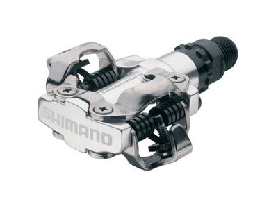 SHIMANO PD-M520 MTB SPD pedals - two sided mechanism, silver