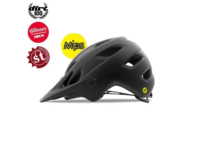 GIRO Chronicle Mips Dirt/MTB Helmet Matt Black/Gloss Black click to zoom image