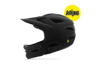 GIRO Switchblade Mips Dirt/MTB Helmet Matt Black/Gloss Black