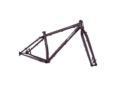 SURLY Karate Monkey Frameset 29er Wheel, Butted 4130 Cr-Mo inc Cr-Mo Fork. 145 Dropouts Organic Eggplant
