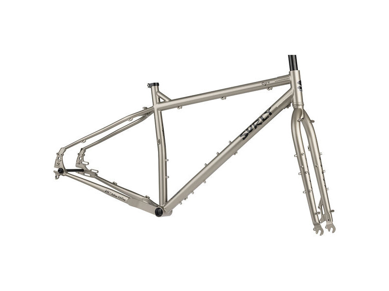 SURLY Ogre Frameset 29er, Off Road/Touring, Butted 4130 Cr-Mo inc Cr-Mo Fork. 145mm DO click to zoom image